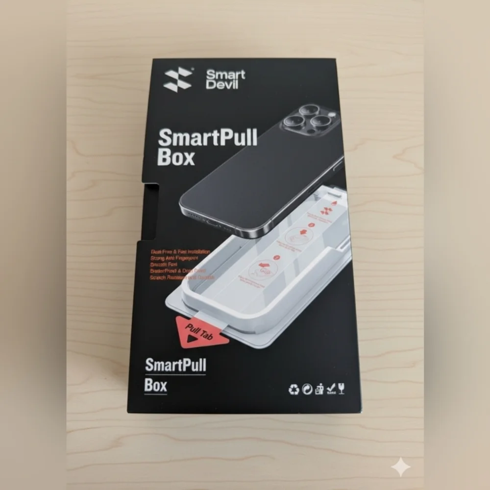 Smart Devil SmartPull Box Screen Protector Google Pixel 9 Pro (3 Pack) (NWT)